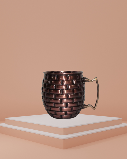 Brick Hammered Mug