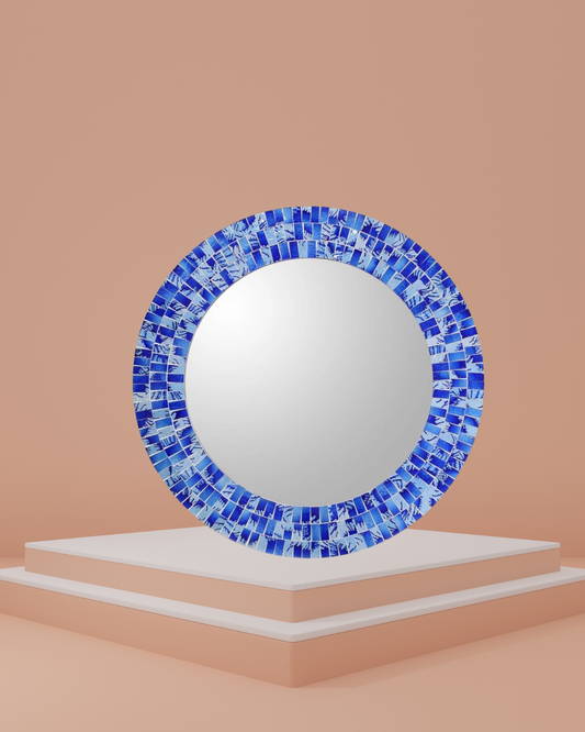 Blue Waves Mirror