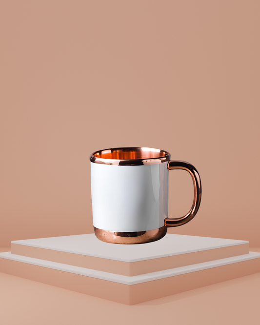 White Finish Mug